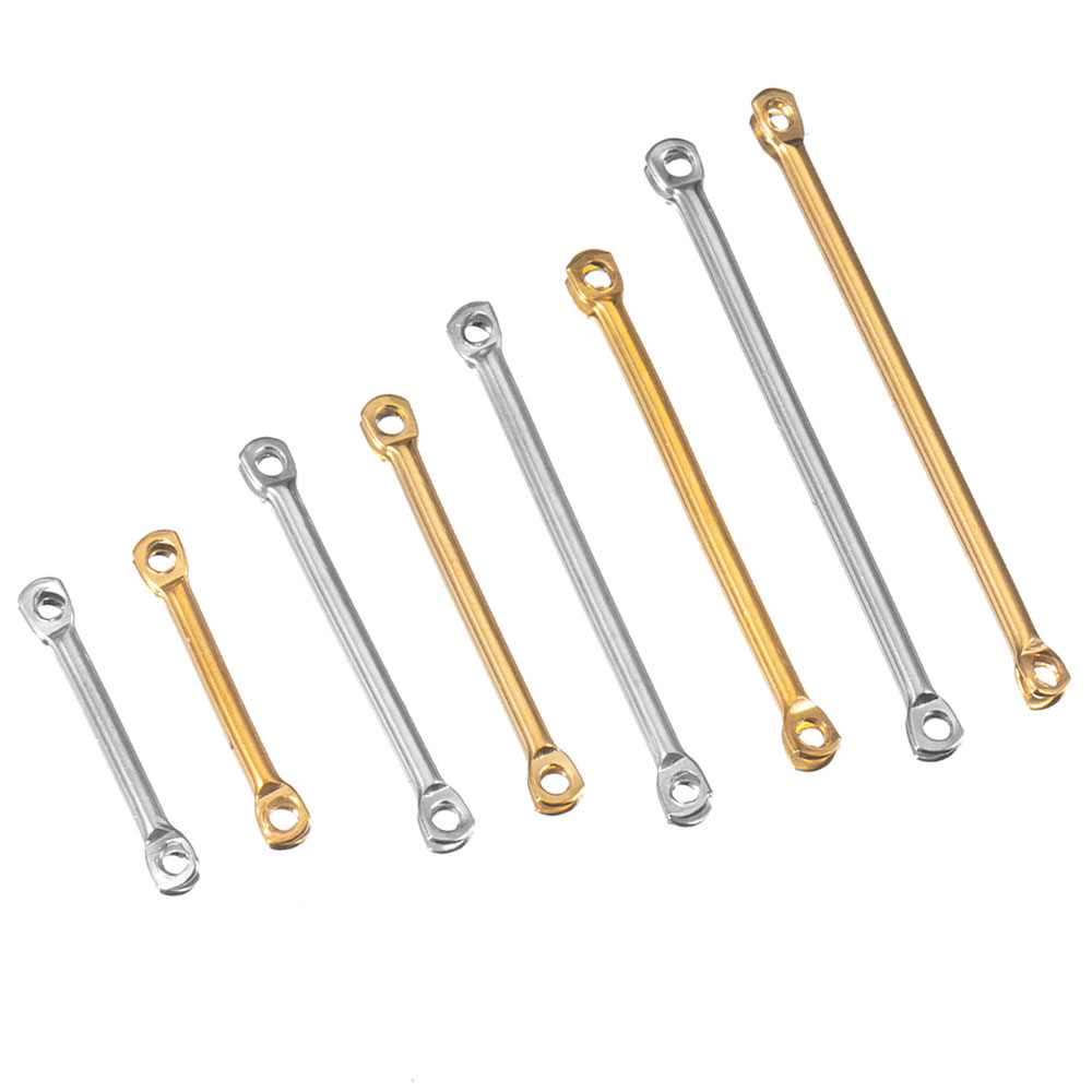 Jewelry Making Rivets - 20 個 15-30 ミリメートルステンレス鋼フラットヘッドコネクタ DIY イヤリングネックレスジュエリー作成用