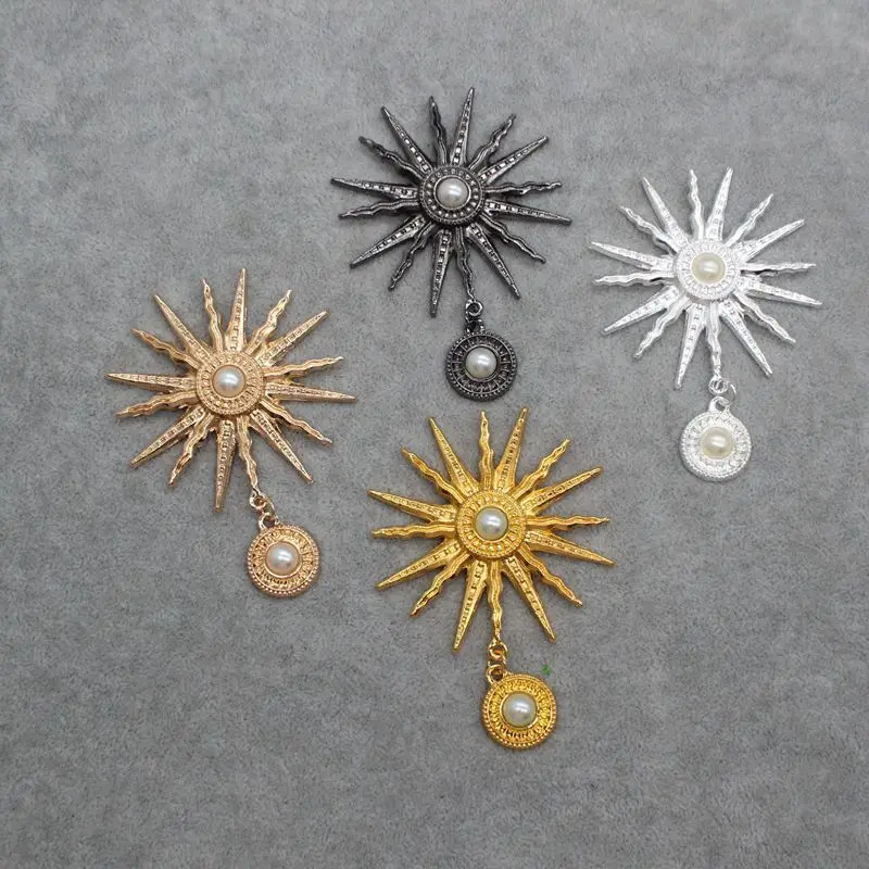 Jewelry Making For Adults - スターバーストDIYクラウン素材 鉄製サンペールフラワー ロリータヘッドドレス 金メッキ ホームウォールデコレーション ジュエリー製作アクセサリー