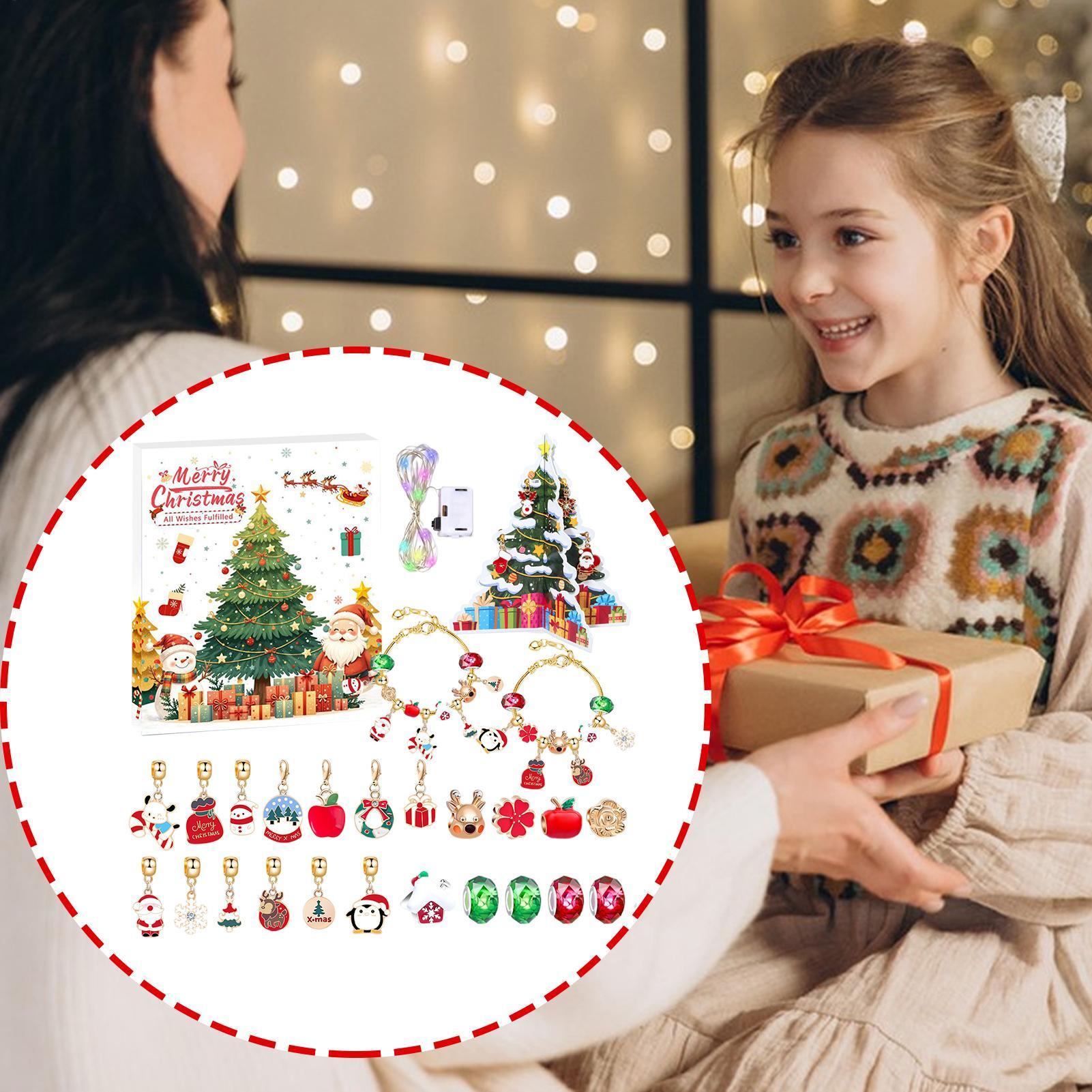 Jewelry Making Kits For Kids - カレンダー アドベント チャーム クリスマス カウントダウン カレンダー