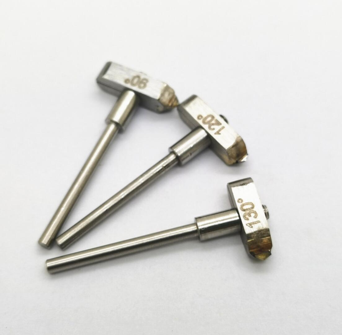 Jewelry Making Rotary Tool - 彫刻シャンクカッターナイフ、ダイヤモンドフライホイール、ジュエリー作りツール、ゴールド、シルバー、銅、フライスカッター、2.35mm、3mm