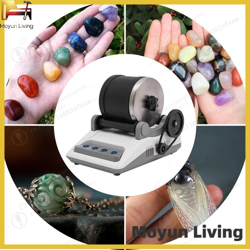 オールインワンロックタンブラーキット プロ仕様の岩石研磨機  - Jewelry Making Kits For Kids のレビューと価格