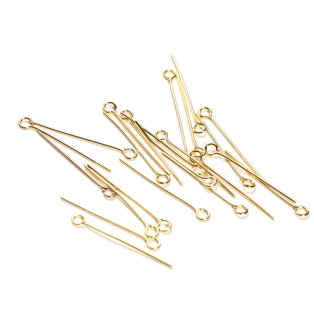 100 個 0.6 ミリメートルステンレス鋼水ゴールドカラー - Jewelry Making Rivets のレビューと価格