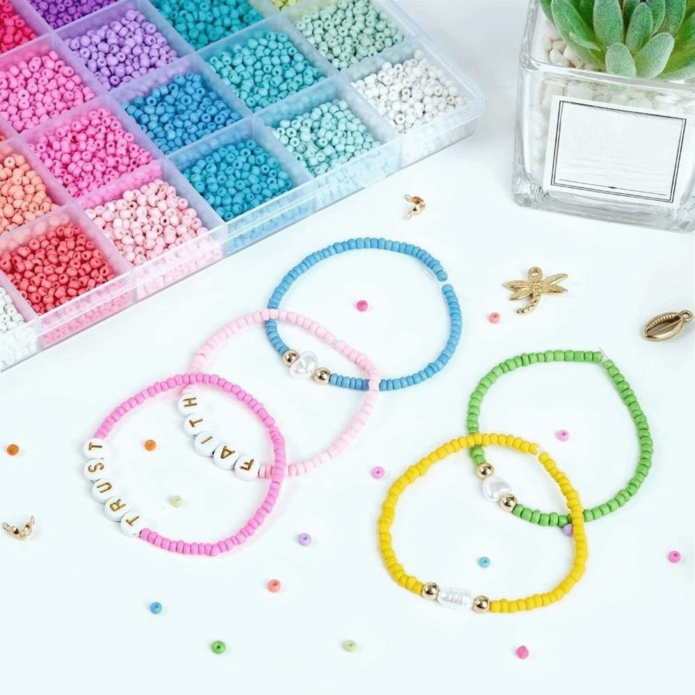 28+2グリッド ジュエリー製作 DIY ブレスレット＆スマ - Jewelry Making Kits For Kids のレビューと価格