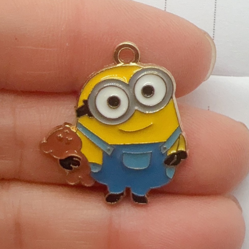 10個入り合金製ドリップオイル漫画ペンダント、DIYジュエリ - Jewelry Making Factory のレビューと価格