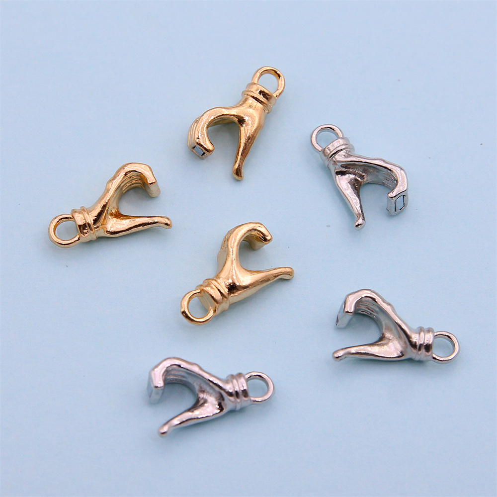 5 セット新しいラブハートマグネット接続クラスプチャームペン - Jewelry Making For Couples のレビューと価格