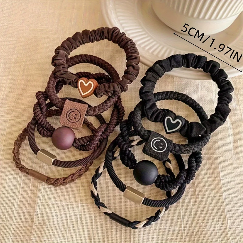 ボヘミアンシックな女性用ヘアタイセット - 可愛いハートチャ - Jewelry Making For Adults のレビューと価格