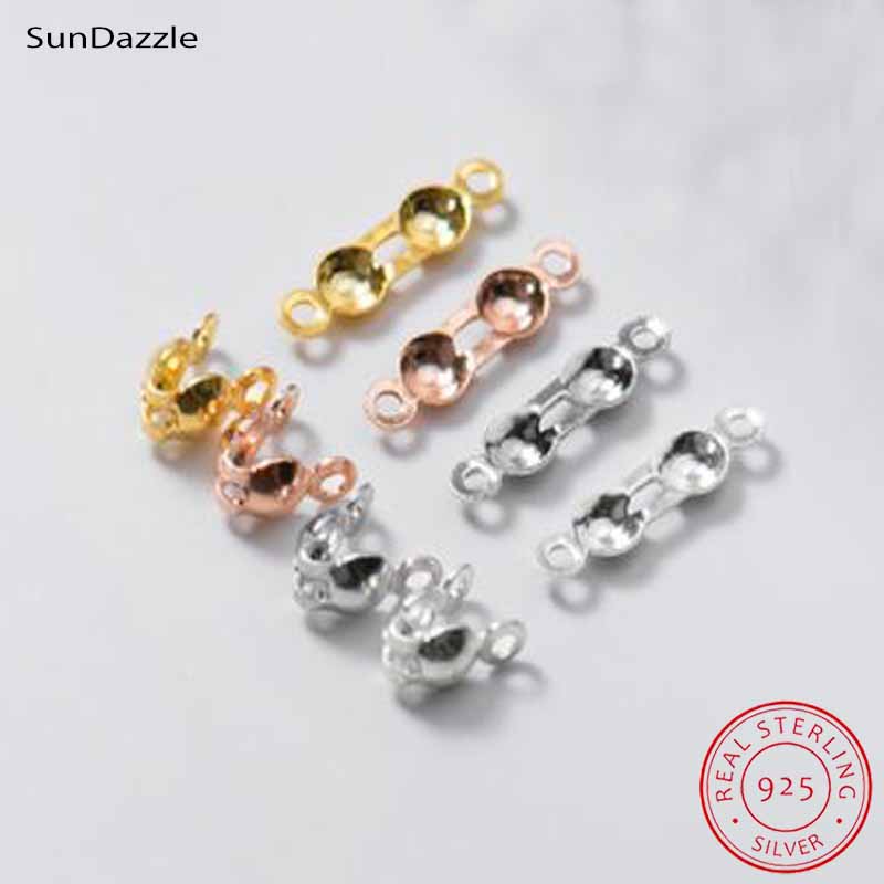 4個入り 本物の純銀925製 クロージャーエンドビーズ クラ - Jewelry Making Factory のレビューと価格