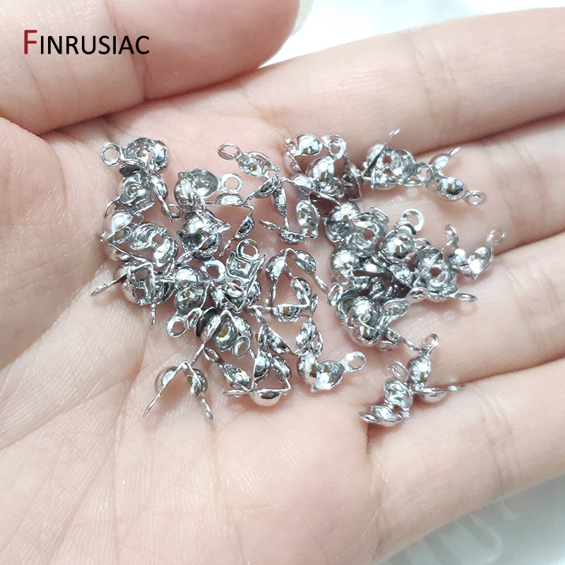 3 ミリメートル/4 ミリメートルカロット圧着ビーズ先端ノッ - Jewelry Making Knots For Clasps のレビューと価格