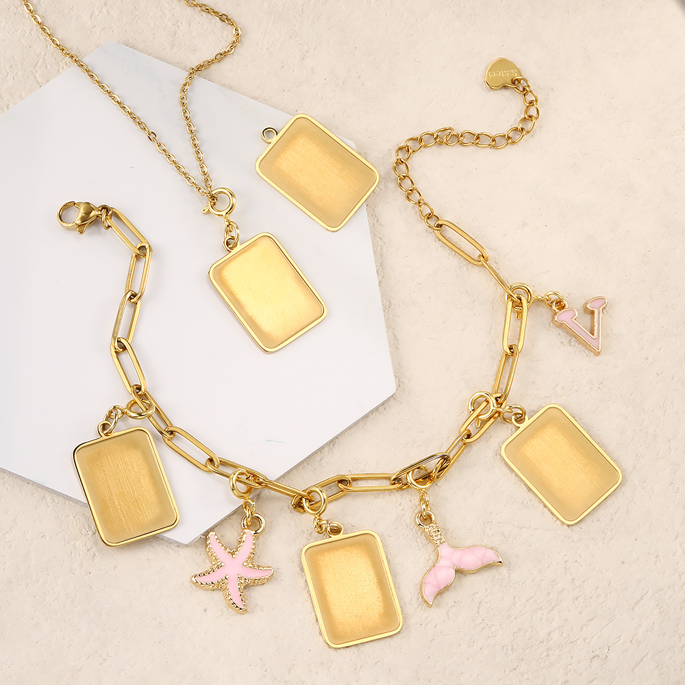 カスタマイズされた写真レターフラグペンダントネックレス女性男 - Jewelry Making For Adults のレビューと価格