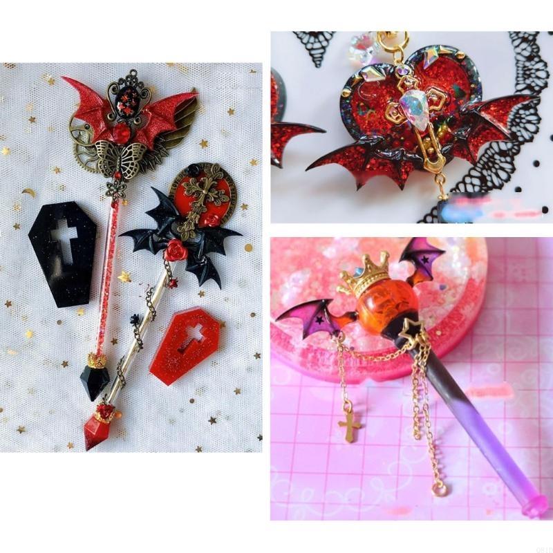 DIY おもちゃ鋳型シリコーン型樹脂モールド邪悪な翼の形状作 - Jewelry Making For Beginners のレビューと価格
