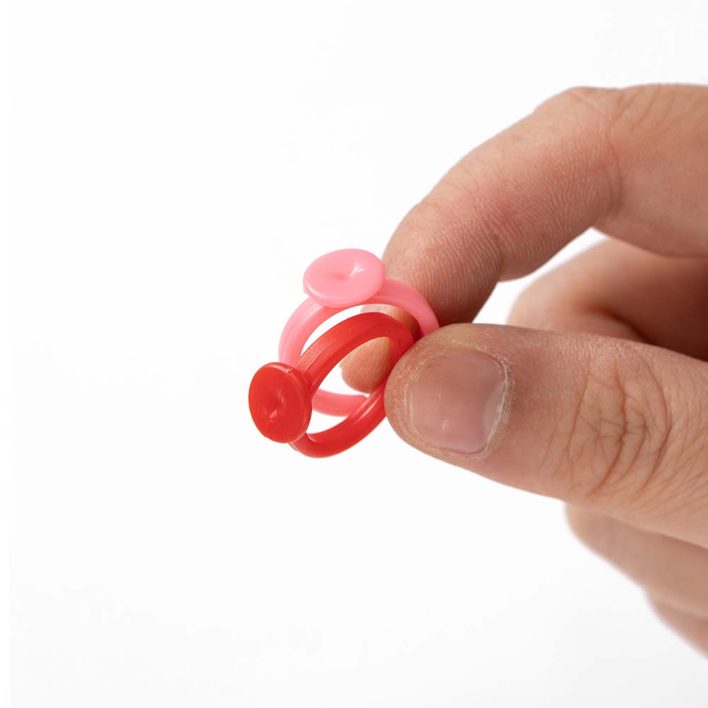 100 個透明プラスチック調節可能なリングベース小さな赤ちゃ - Jewelry Making 4 Year Old のレビューと価格