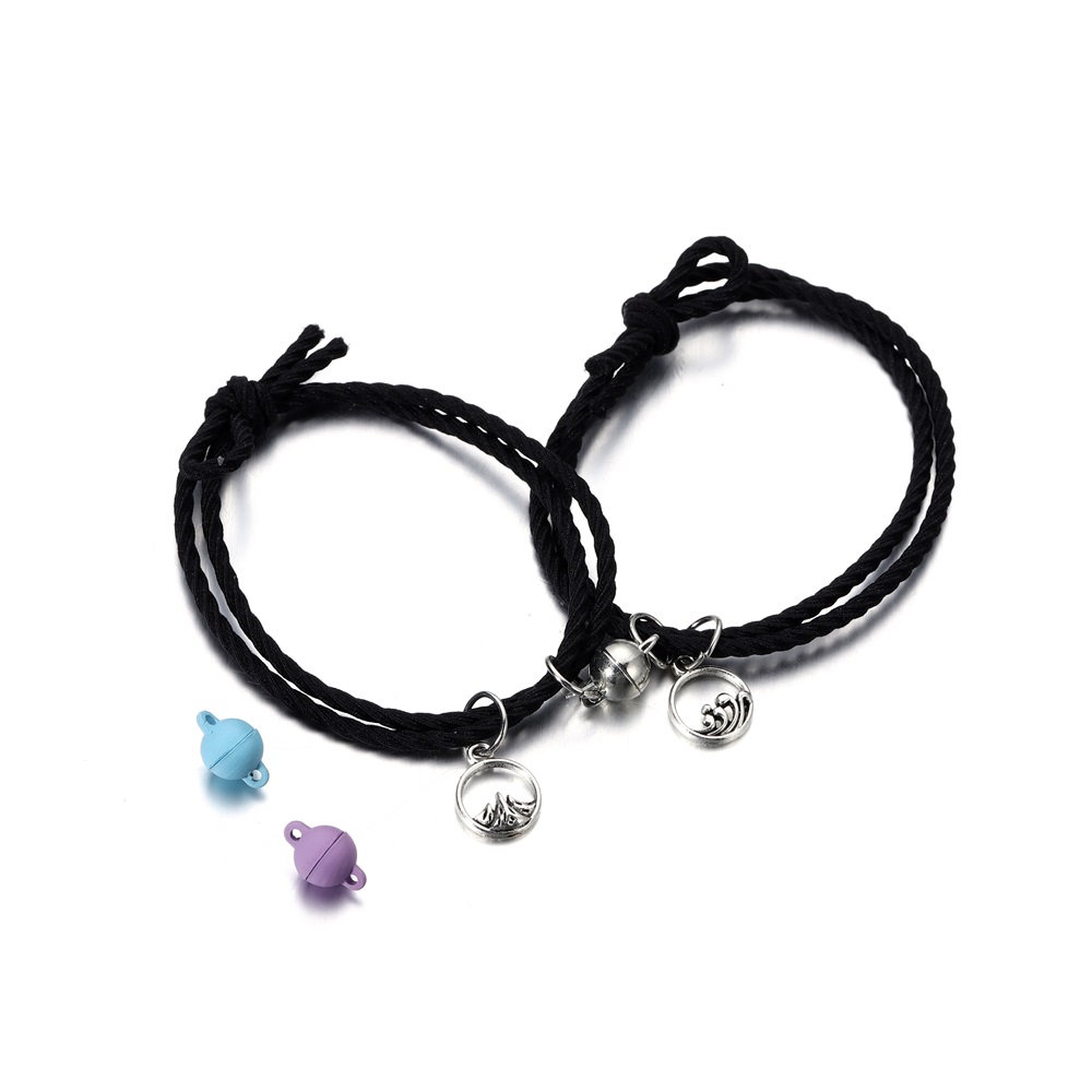 5 ペアラブハートマグネットコネクタクラスプエンドコネクタラ - Jewelry Making For Couples のレビューと価格