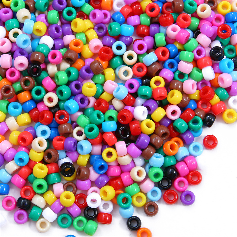 100個入り 6x9mm 大穴 プラスチック アクリル ソリ - Jewelry Making 4 Year Old のレビューと価格