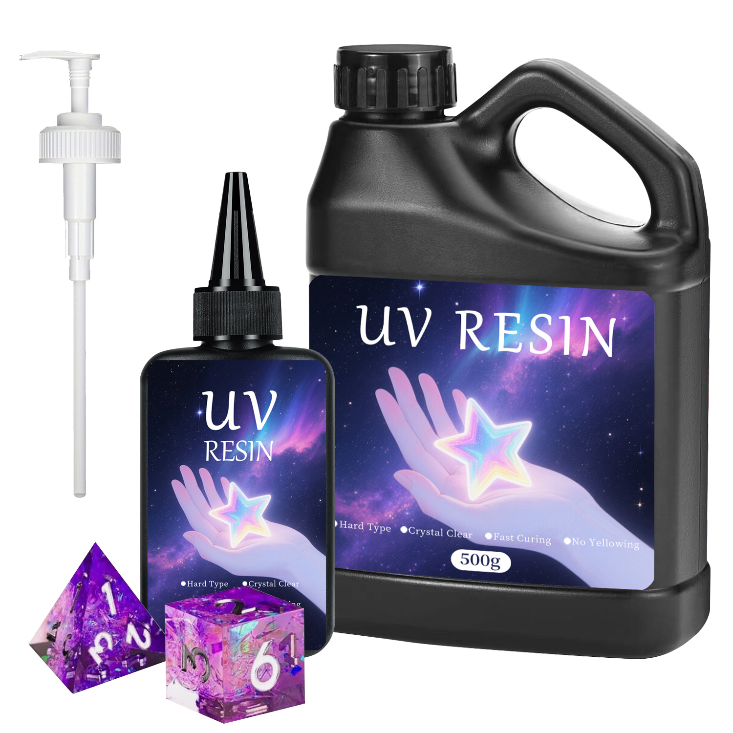 UVレジンキット（鋳造ツール付き） - 超透明、硬質、低臭、 - Jewelry Making For Beginners のレビューと価格