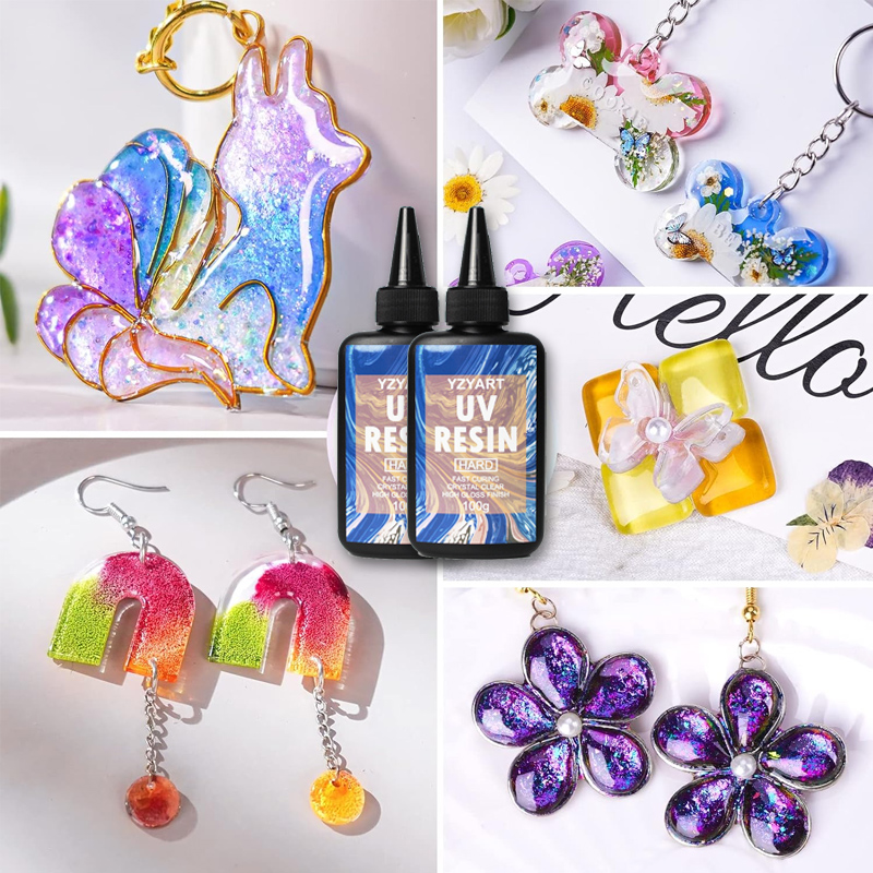 アップグレードされた UV 樹脂ハードスターターハードタイプ - Jewelry Making For Beginners のレビューと価格
