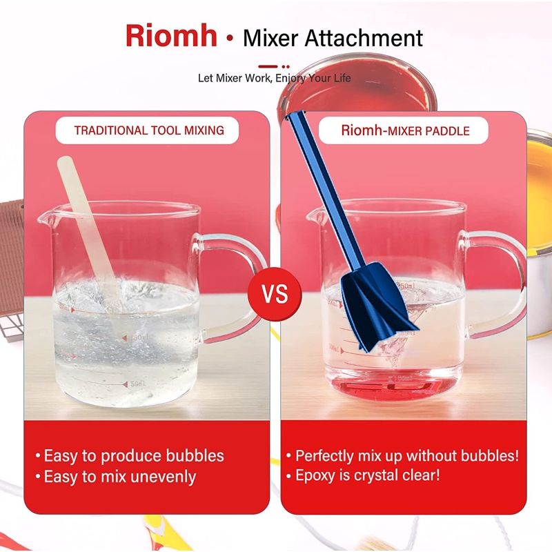 1/4 個エポキシ樹脂ミキサーツール電動樹脂ミキサーアタッチ - Jewelry Making Rotary Tool のレビューと価格