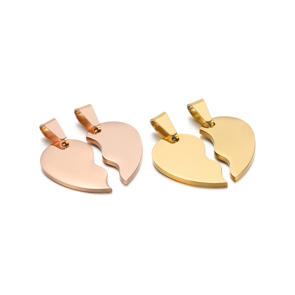 カップルのためのステンレス鋼の壊れた心のブレスレット,チャー - Jewelry Making For Couples のレビューと価格