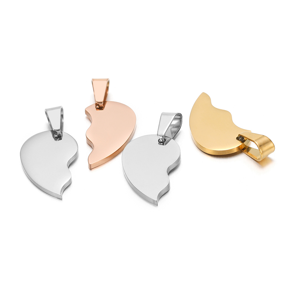 カップルのためのステンレス鋼の壊れた心のブレスレット,チャー - Jewelry Making For Couples のレビューと価格