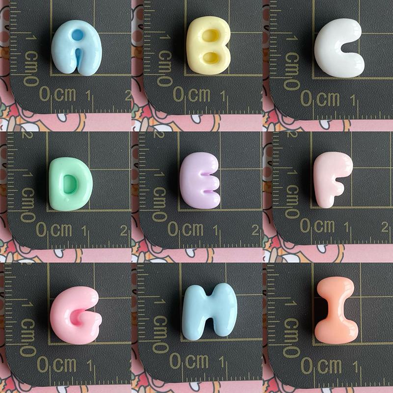 新しいレジン製アルファベットチャーム26個セット、かわいいパ - Jewelry Making Classes のレビューと価格