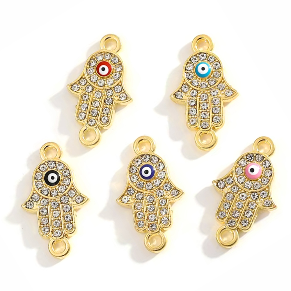 24×14mm 15個入り トルコ風ラッキーブルーアイ パー - Jewelry Making For Couples のレビューと価格