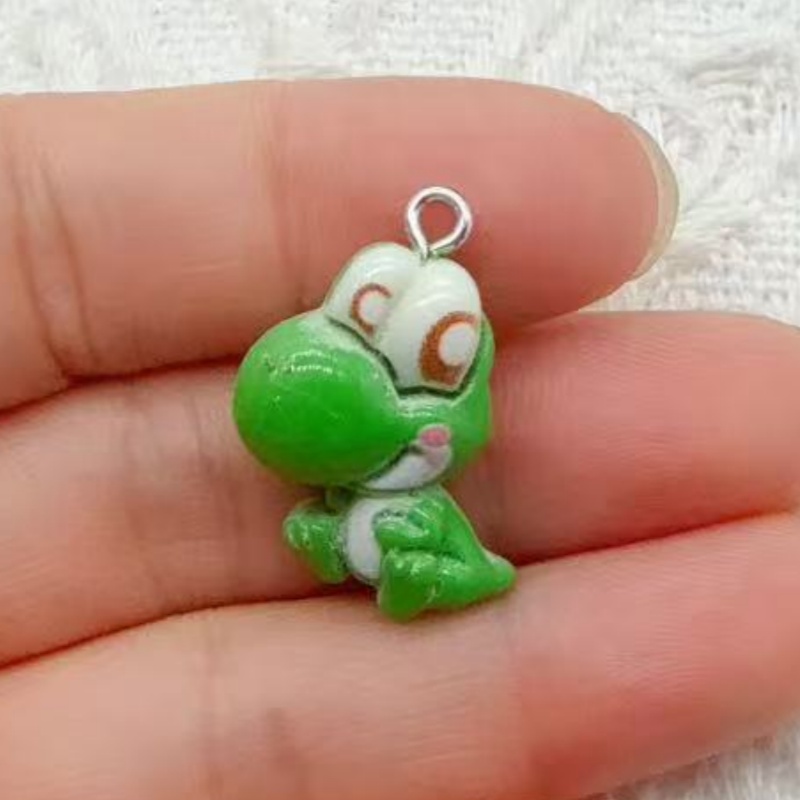 10個入り樹脂製漫画ペンダント、DIYジュエリー製作イヤリン - Jewelry Making Factory のレビューと価格