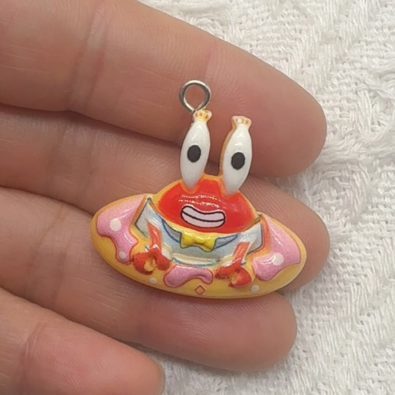 10個入り漫画風樹脂ペンダント、DIYジュエリー製作イヤリン - Jewelry Making Factory のレビューと価格