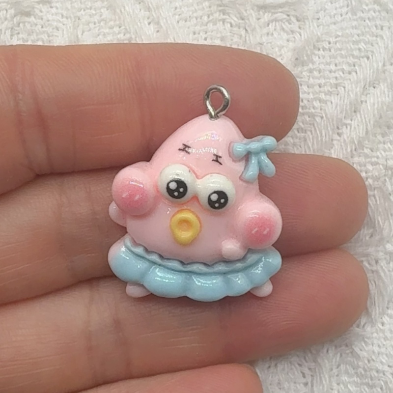 10個入り漫画風樹脂ペンダント、DIYジュエリー製作イヤリン - Jewelry Making Factory のレビューと価格