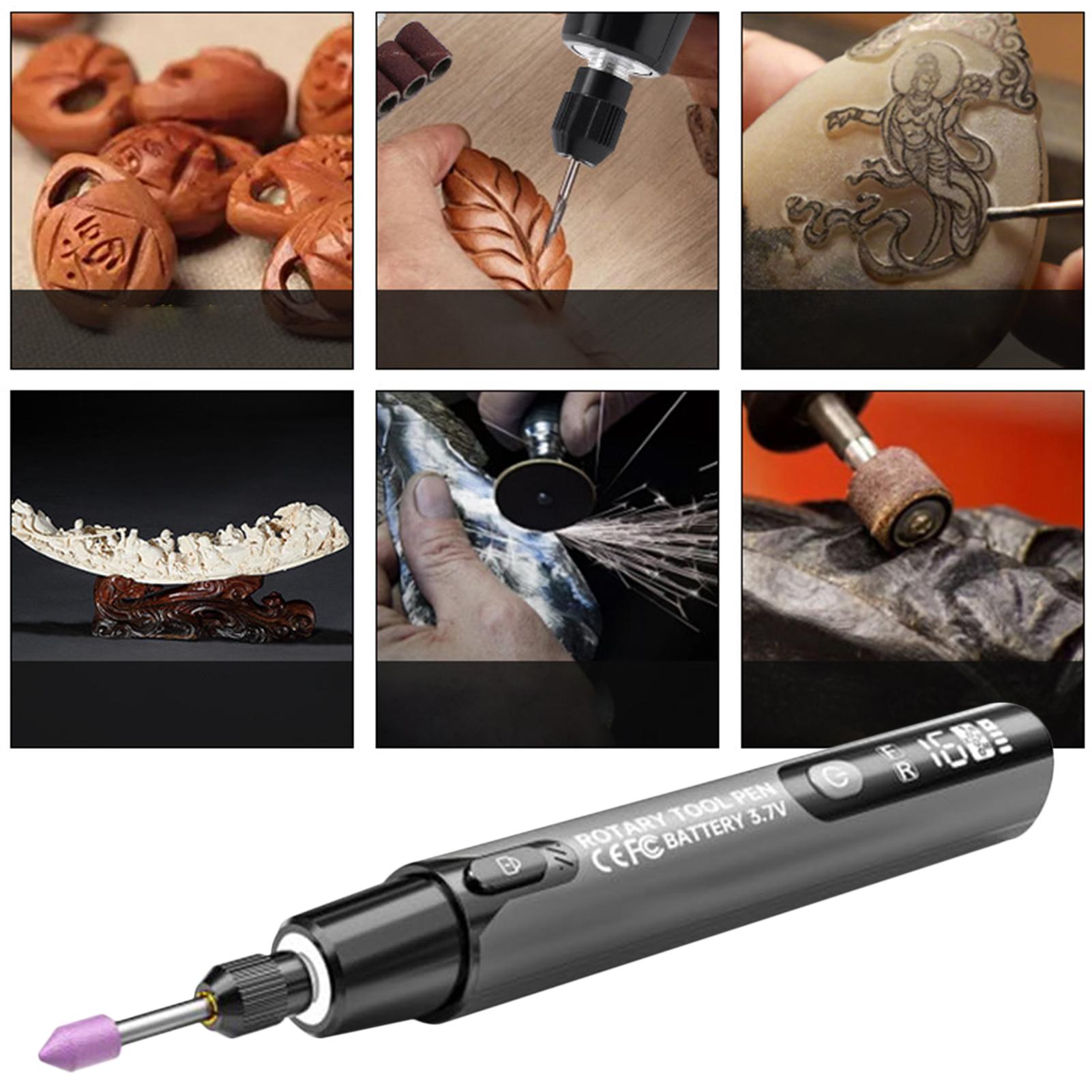 コードレス回転工具キット 6段階速度調整 充電式ドリルペン  - Jewelry Making Rotary Tool のレビューと価格