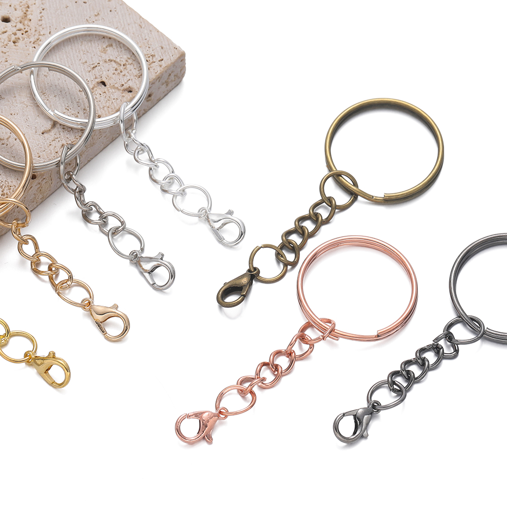 10個/ロット 25mm スクリューアイピン キーチェーン  - Jewelry Making Rivets のレビューと価格
