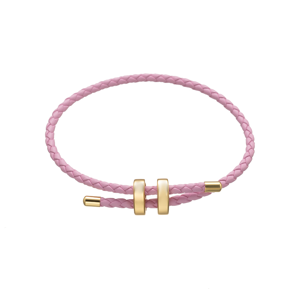 1 個調節可能な編組 8 文字バックルレザーブレスレットカッ - Jewelry Making For Couples のレビューと価格