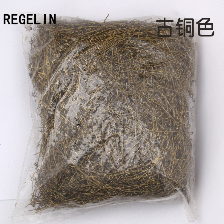 リーゲリン-金属ピン200ピース/ロット,ピンクゴールド,1 - Jewelry Making Rivets のレビューと価格